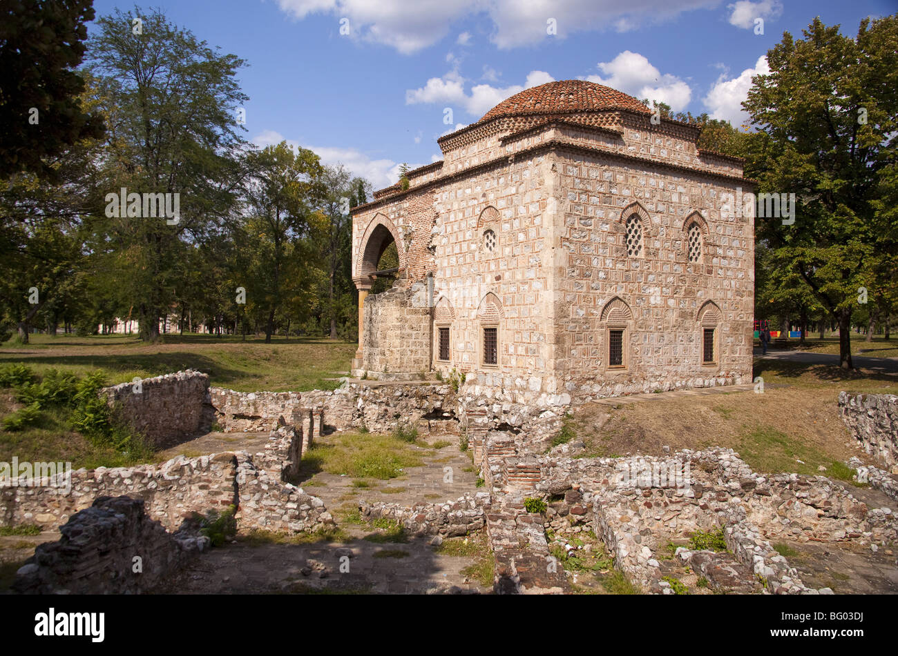 Beli Beg Moschee in Nis Festung, südöstlichen Serbien von Türken in Nis Stockfoto