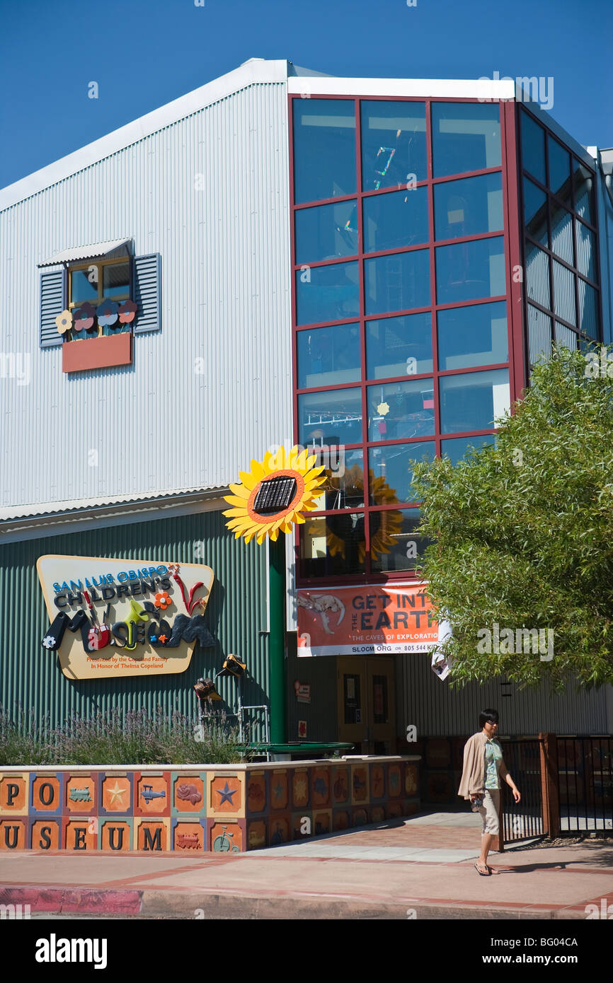 San Luis Obispo Kindermuseum, San Luis Obispo, California, Vereinigte Staaten von Amerika Stockfoto