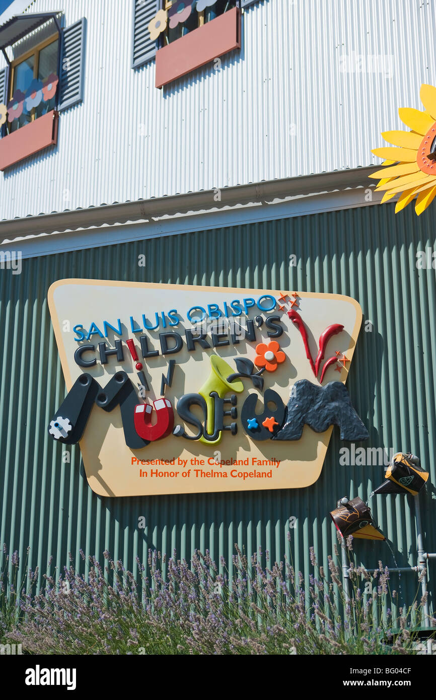 San Luis Obispo Kindermuseum, San Luis Obispo, California, Vereinigte Staaten von Amerika Stockfoto