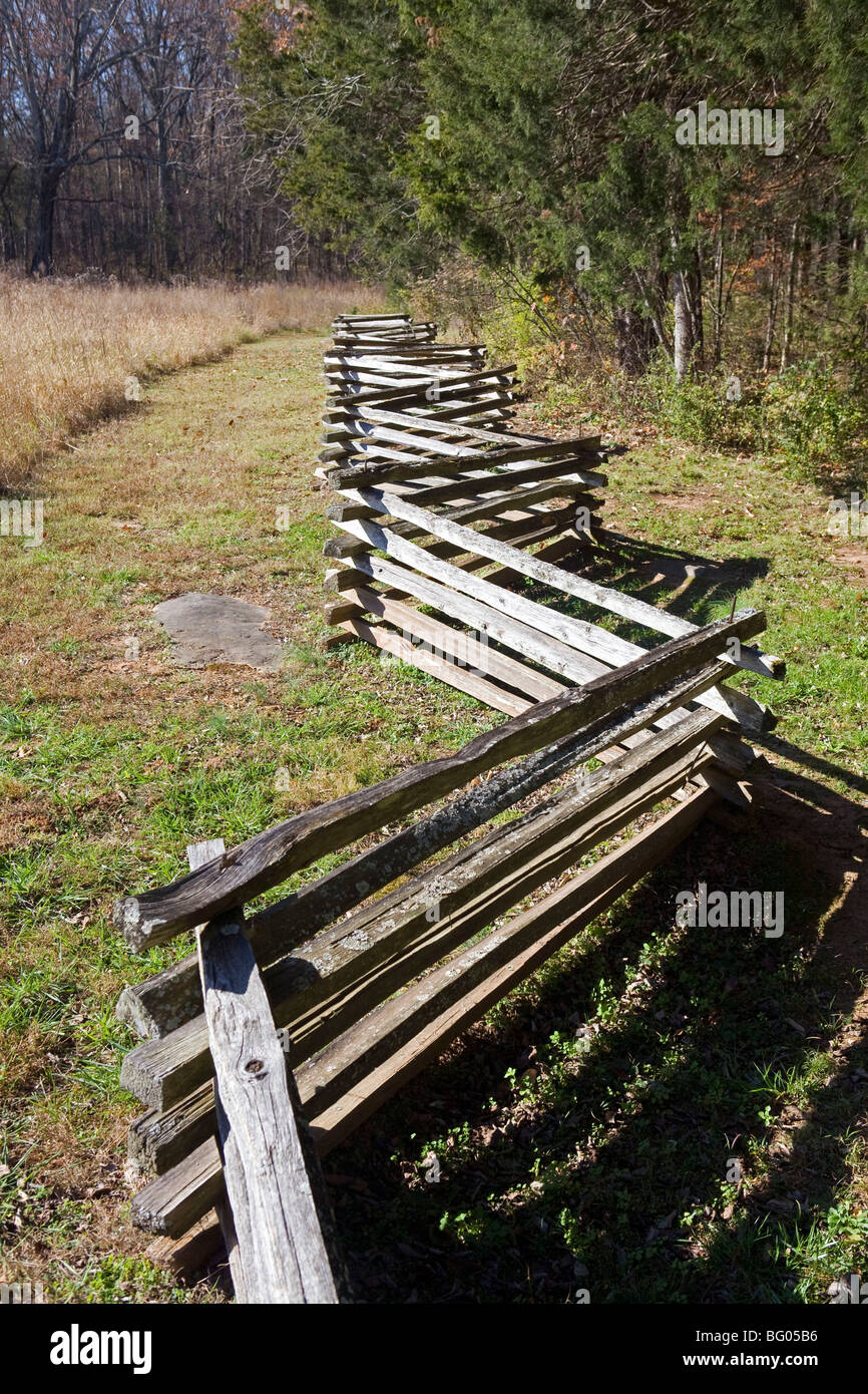 Stones River National Battlefield - Murfreesboro, Tennessee. Stockfoto