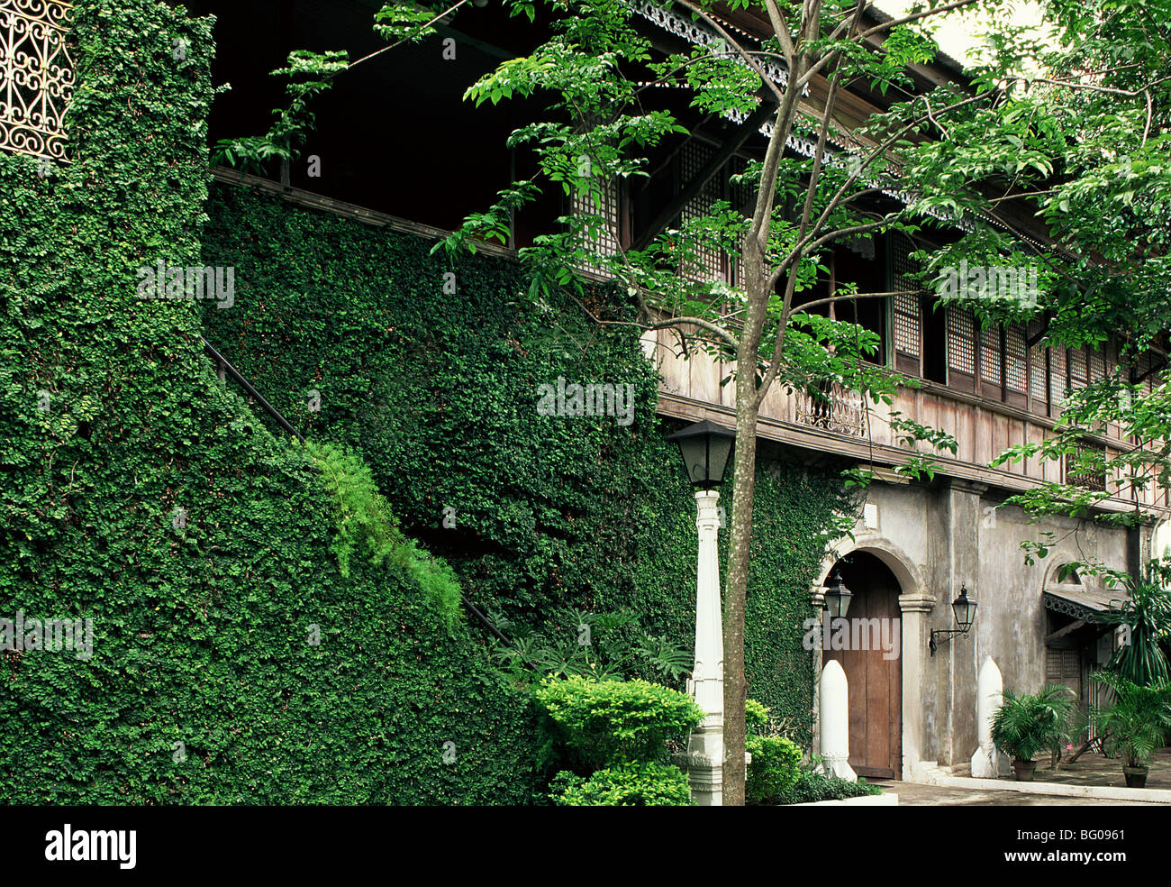 Traditionelle Filipino Herrenhaus, Batangas, Philippinen, Südostasien, Asien Stockfoto
