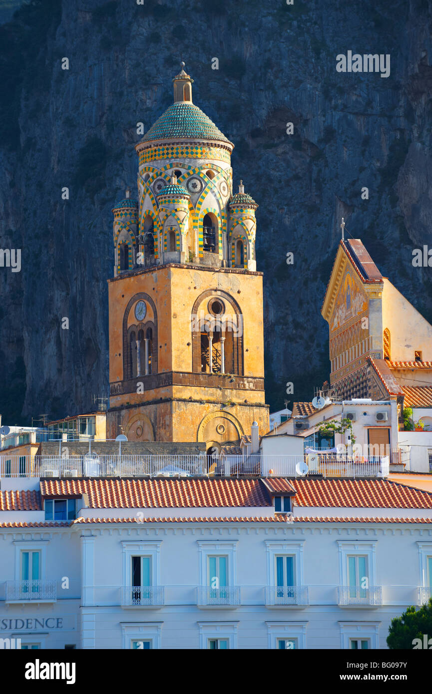 Bell Tower von Amalfi Kathedrale, Italien Stockfoto