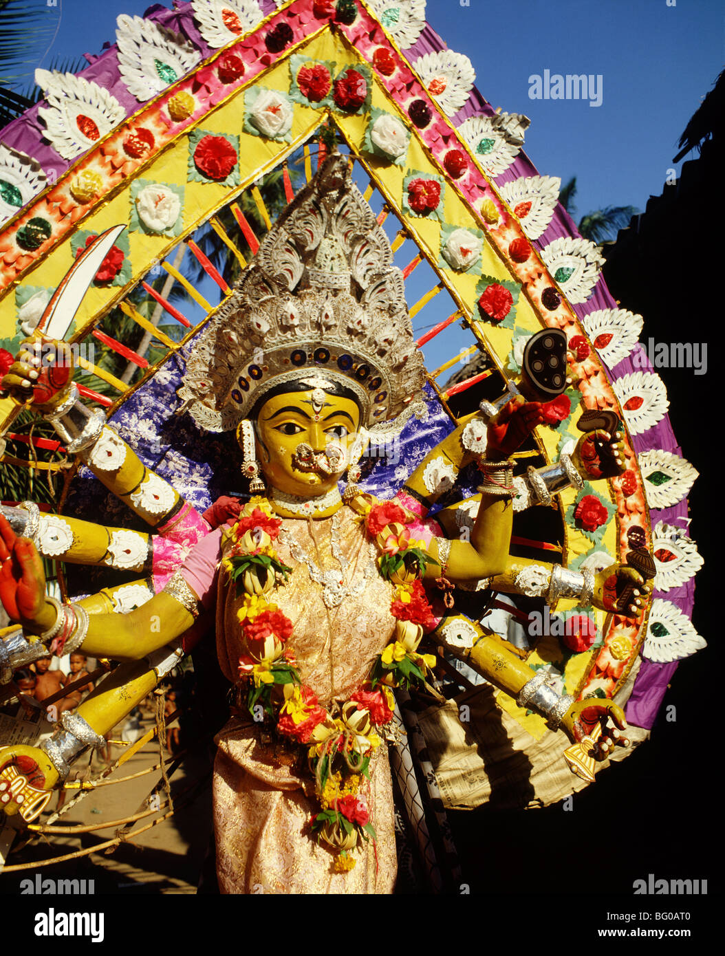 Orissa-Tänzerin in Orissa, Indien, Asien Stockfoto