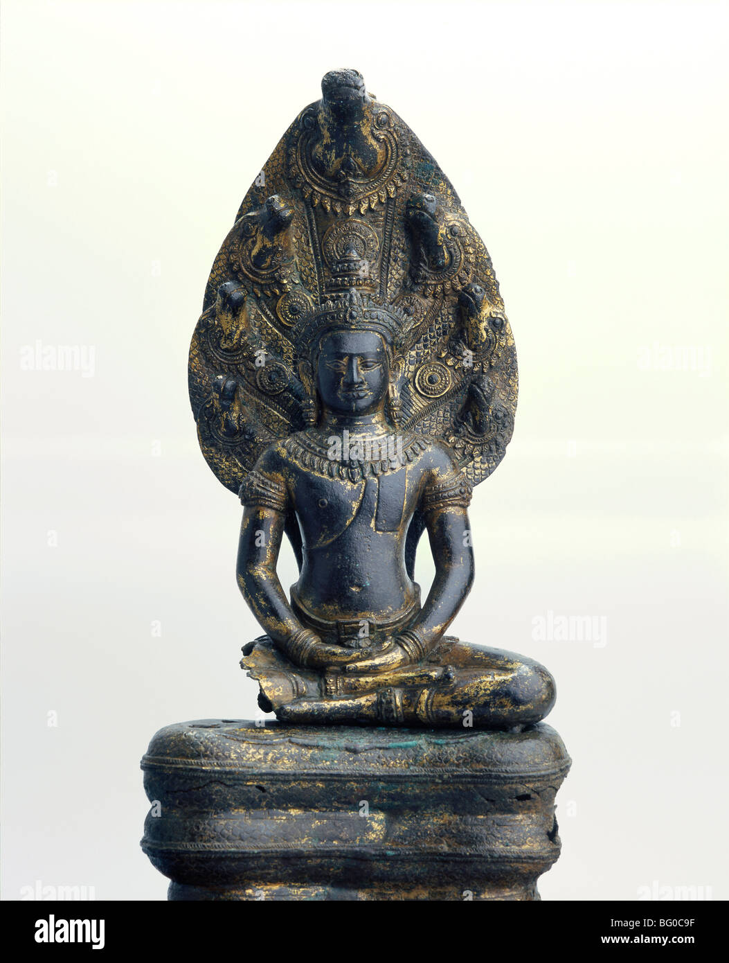 Buddha aus Silver Tower, Angkor, Nationalmuseum, Phnom Penh, Kambodscha, Indochina, Südostasien, Asien Stockfoto