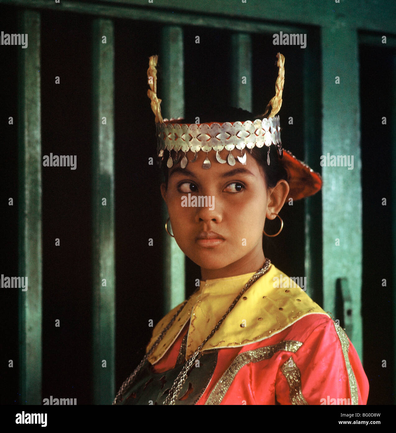 Ein Mädchen in der Molukken, Indonesien, Südostasien, Asien Stockfoto