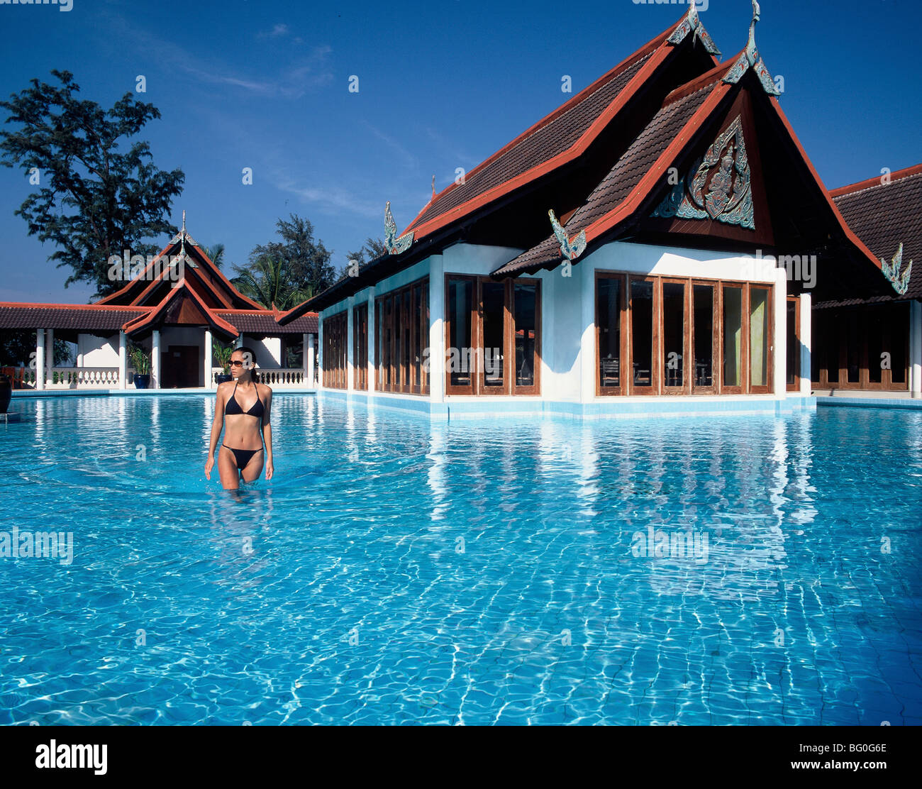 Club Med in Phuket, Thailand, Südostasien, Asien Stockfoto