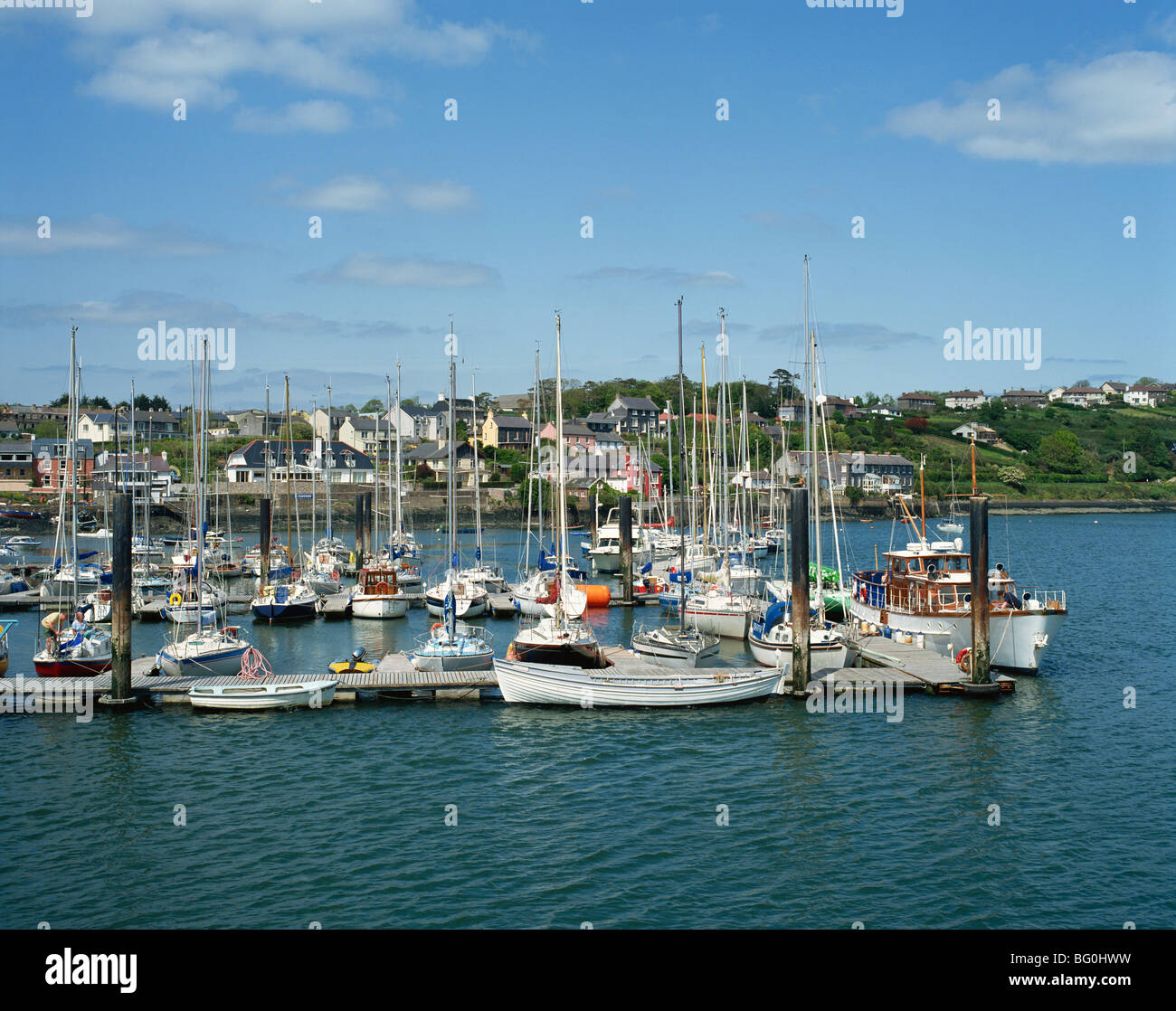 Kinsale Harbour, County Cork, Munster, Irland, Europa Stockfoto