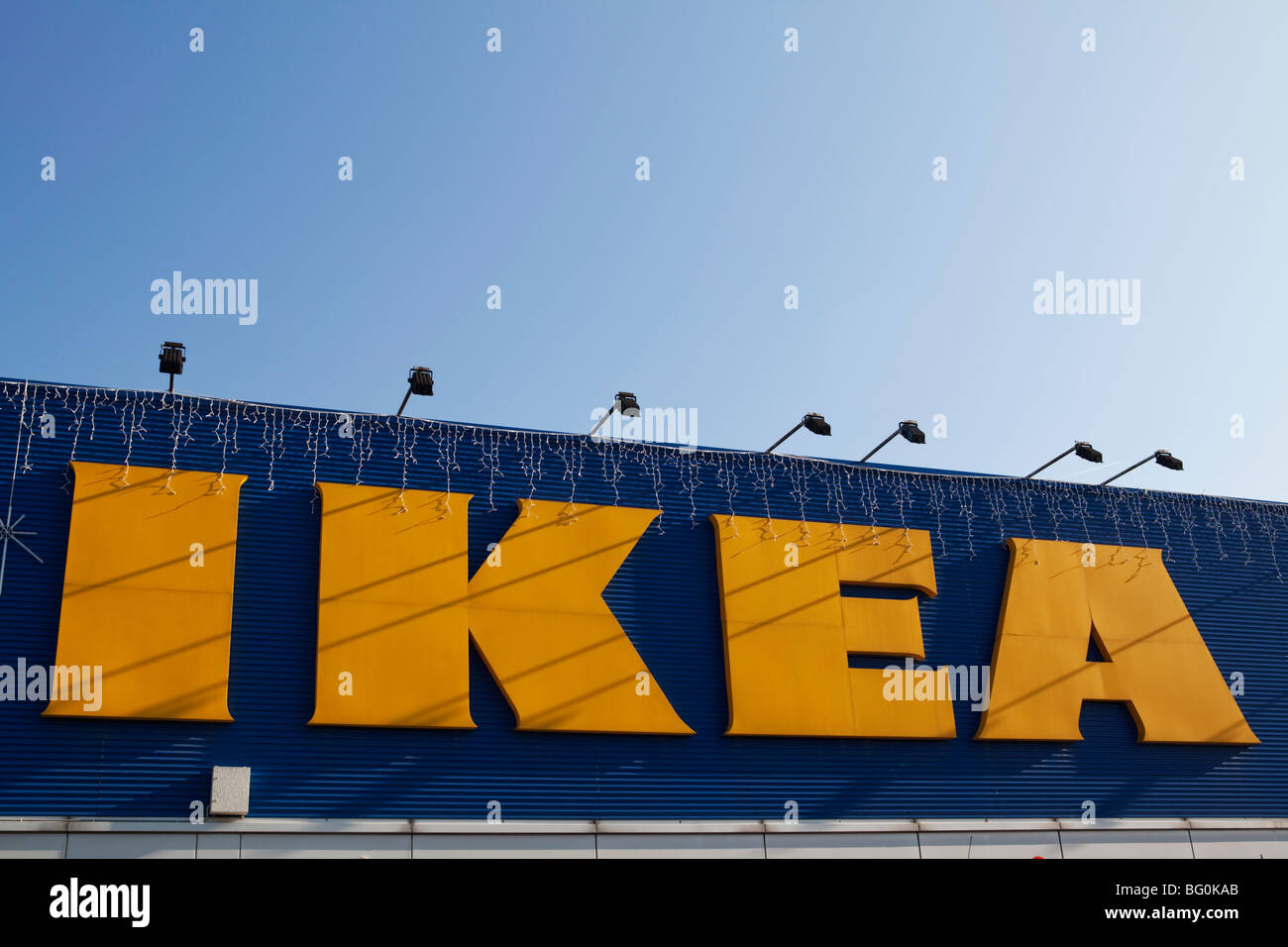 IKEA-Möbelhaus Stockfoto
