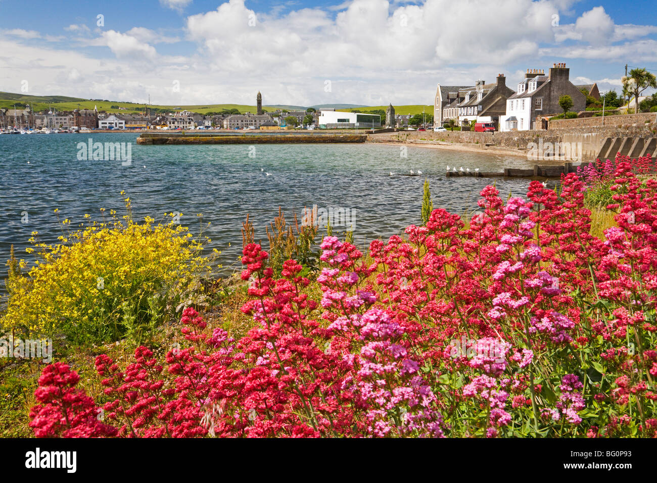 Campbeltown in Campbeltown Loch Stockfoto