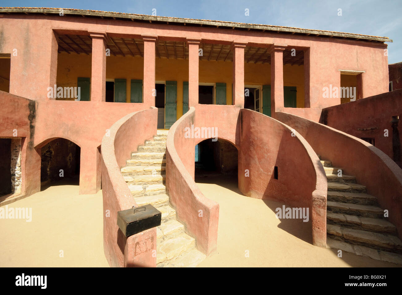 Maison des Esclaves (Sklaven Haus), Goree Island, UNESCO-Weltkulturerbe in der Nähe von Dakar, Senegal, Westafrika, Afrika Stockfoto