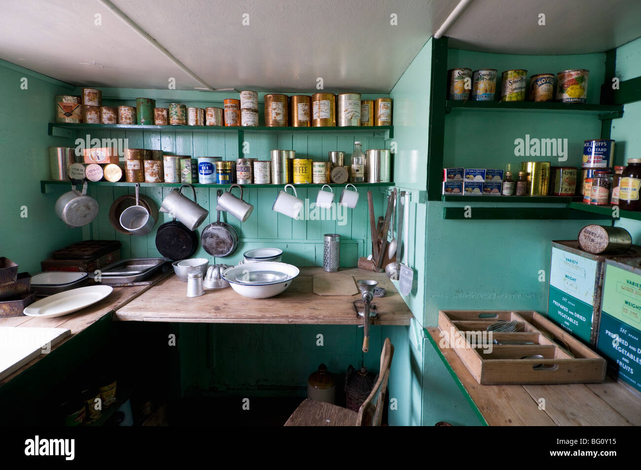 Britischen Stützpunkt und Postamt, Port Lockroy, antarktische Halbinsel, Antarktis Stockfoto