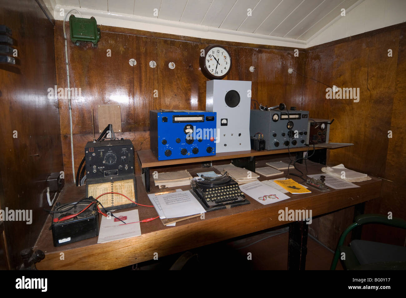 Britischen Stützpunkt und Postamt, Port Lockroy, antarktische Halbinsel, Antarktis Stockfoto