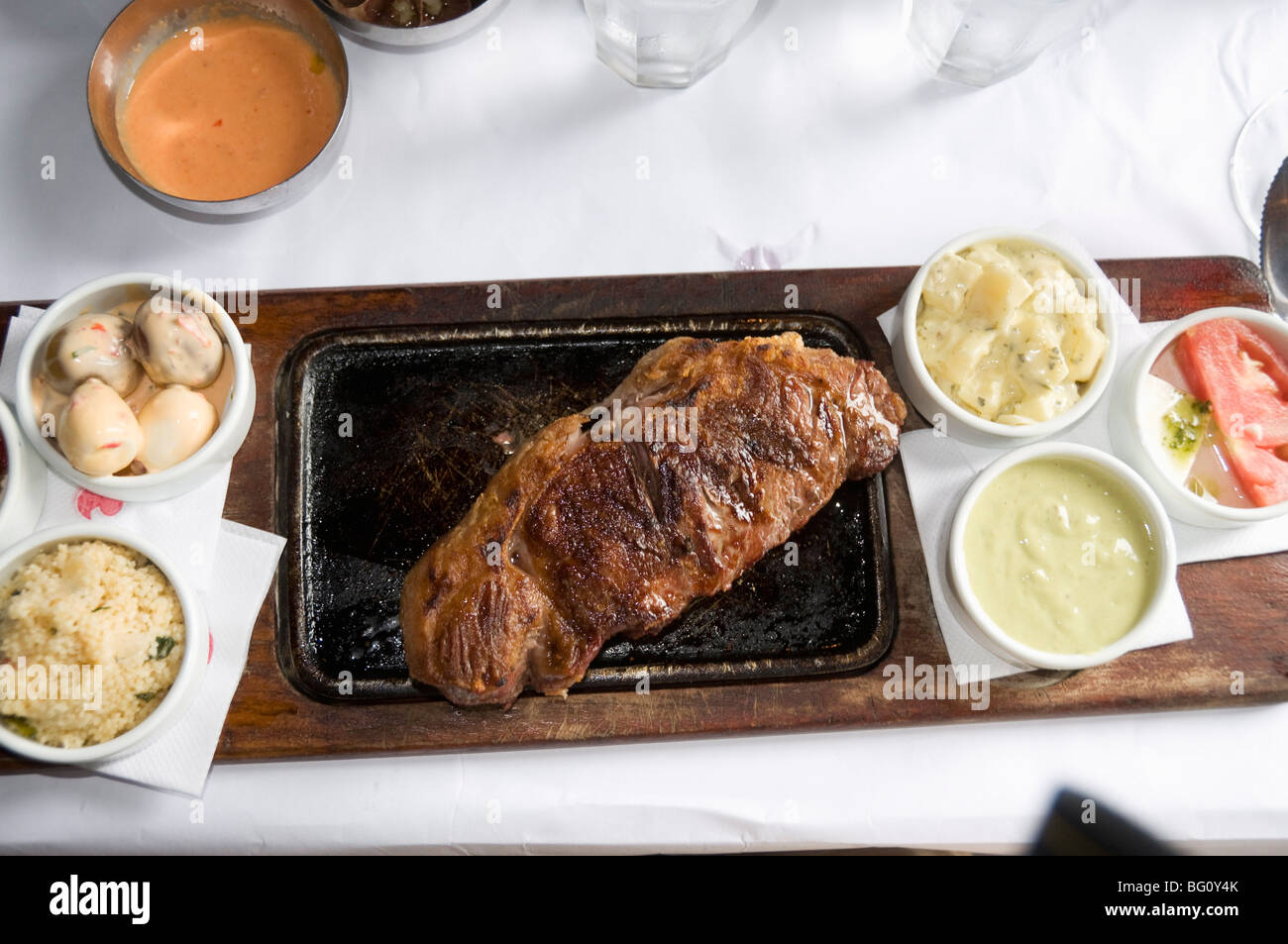 Fabelhafte Rindersteak, Buenos Aires, Argentinien, Südamerika Stockfoto