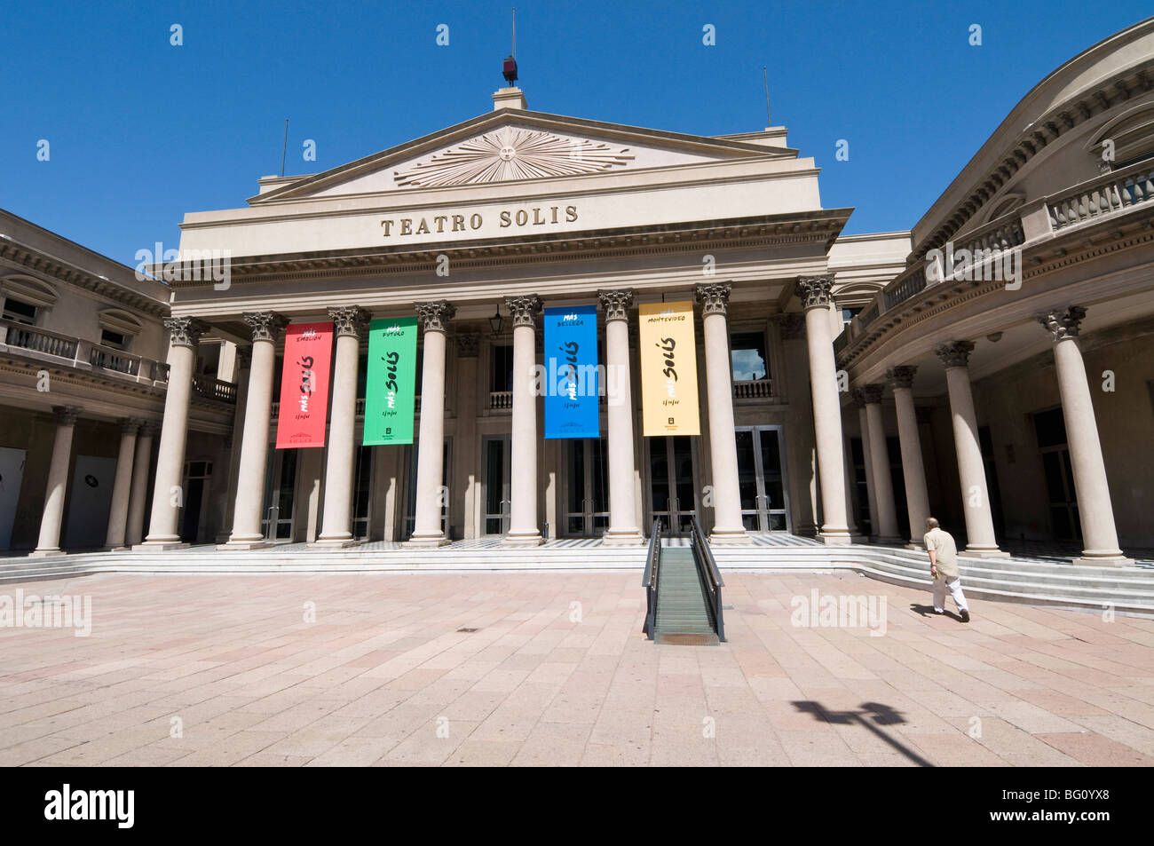 Teatro Solis, Opernhaus, Montevideo, Uruguay, Südamerika Stockfoto