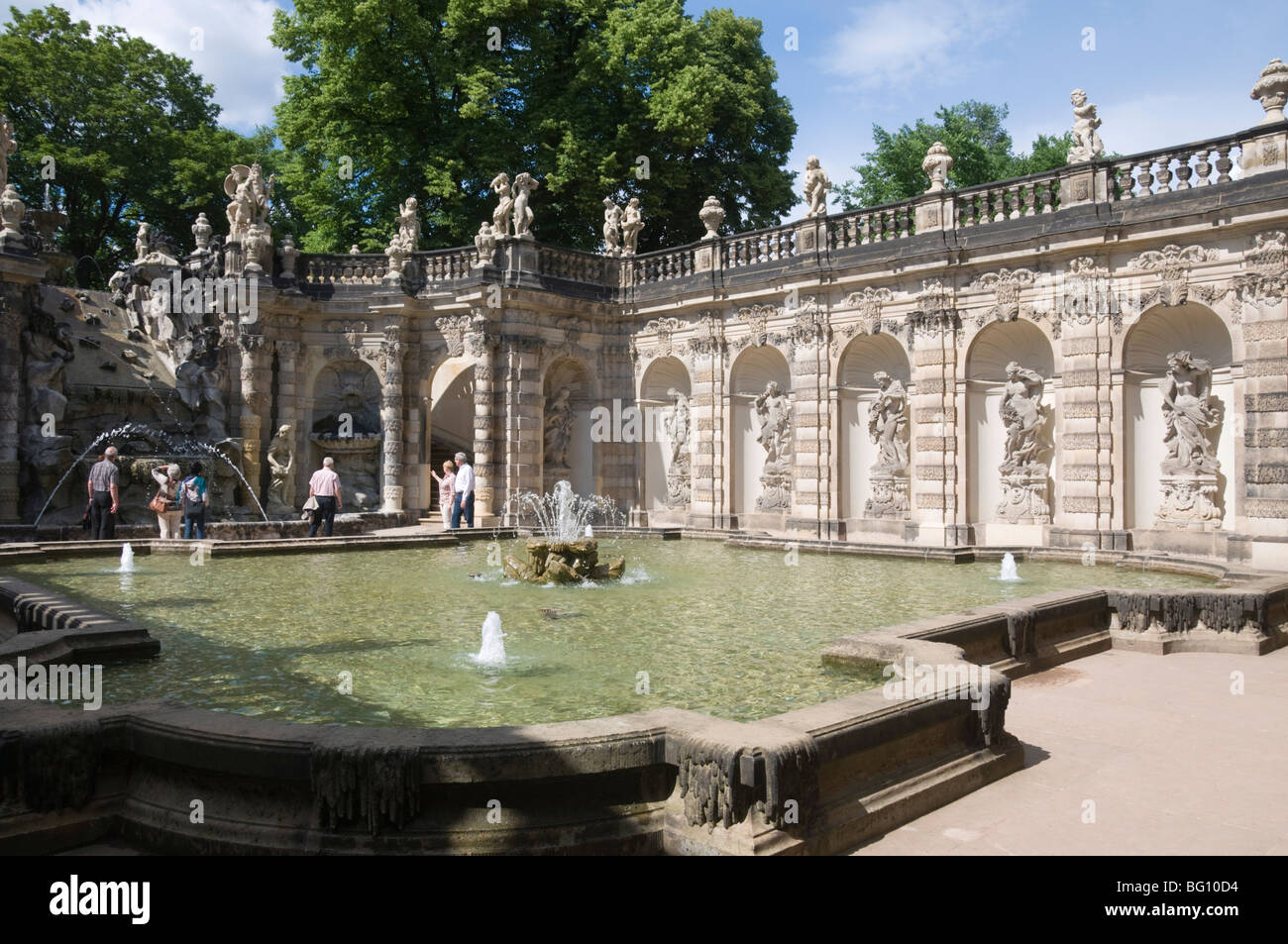 Zwinger, Dresden, Sachsen, Deutschland, Europa Stockfoto