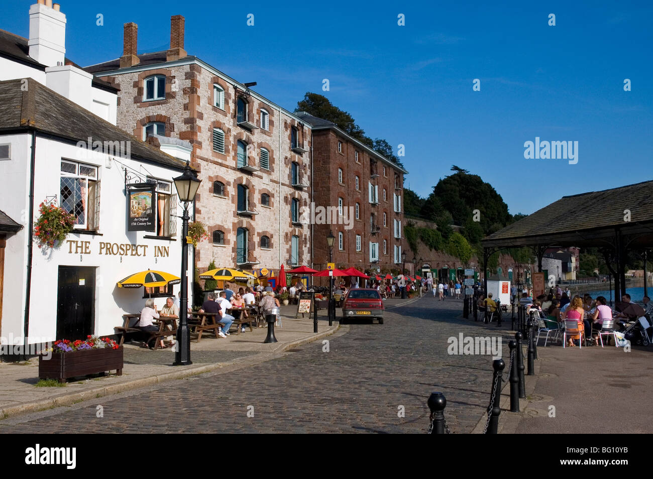 Exeter Quay, Exeter, Devon, England, Vereinigtes Königreich, Europa Stockfoto