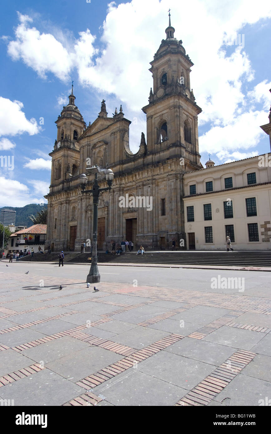 Kathedrale am Plaza Bolivar, Bogota, Kolumbien, Südamerika Stockfoto