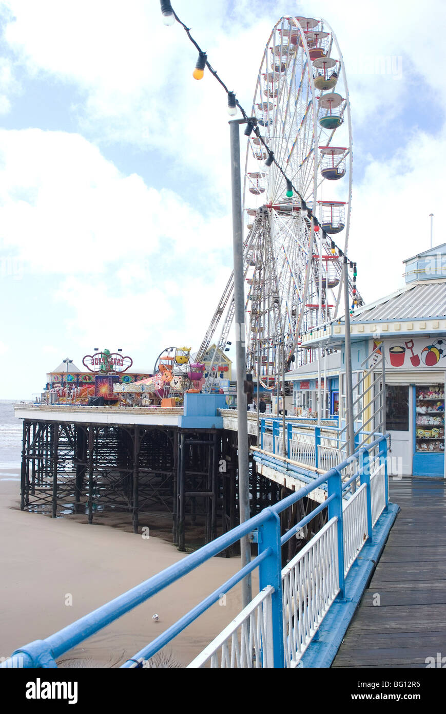 Central Pier, Blackpool, Lancashire, England, Vereinigtes Königreich, Europa Stockfoto