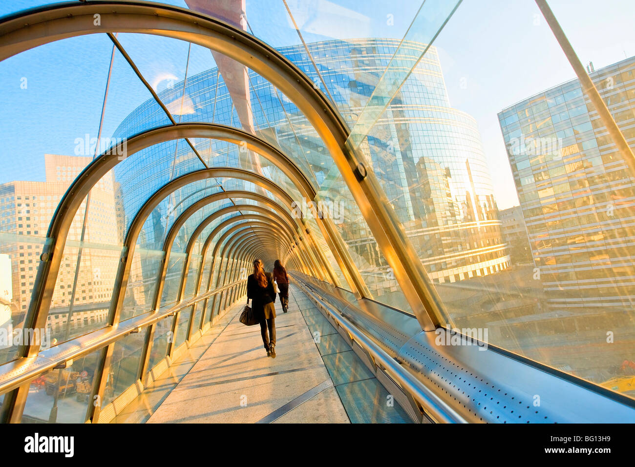 LA DEFENSE BUSINESS-CENTER, PARIS Stockfoto