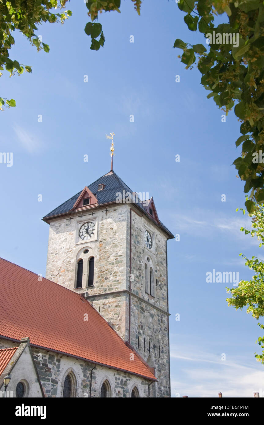 Das Var Frue Kirke, Trondheim, Norwegen, Skandinavien, Europa Stockfoto