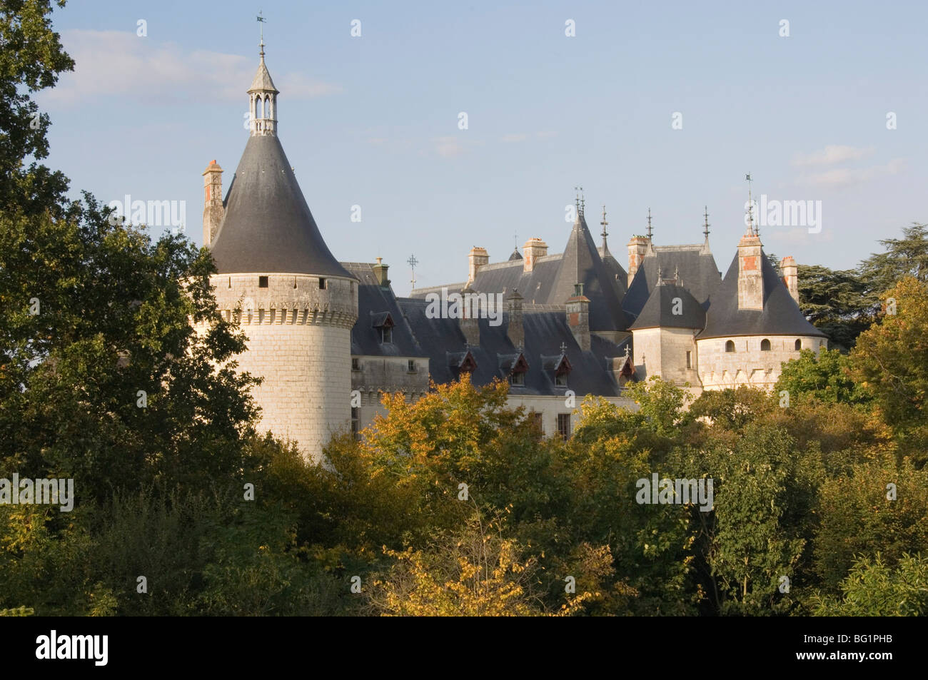 Chateau de Chaumont, Loir-et-Cher, Loiretal, Frankreich Stockfoto