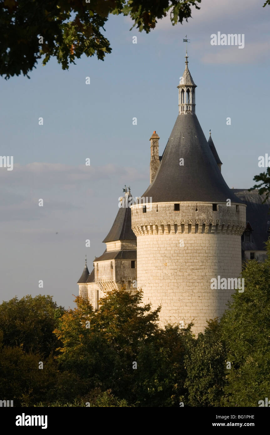 Chateau de Chaumont, Loir-et-Cher, Loiretal, Frankreich Stockfoto