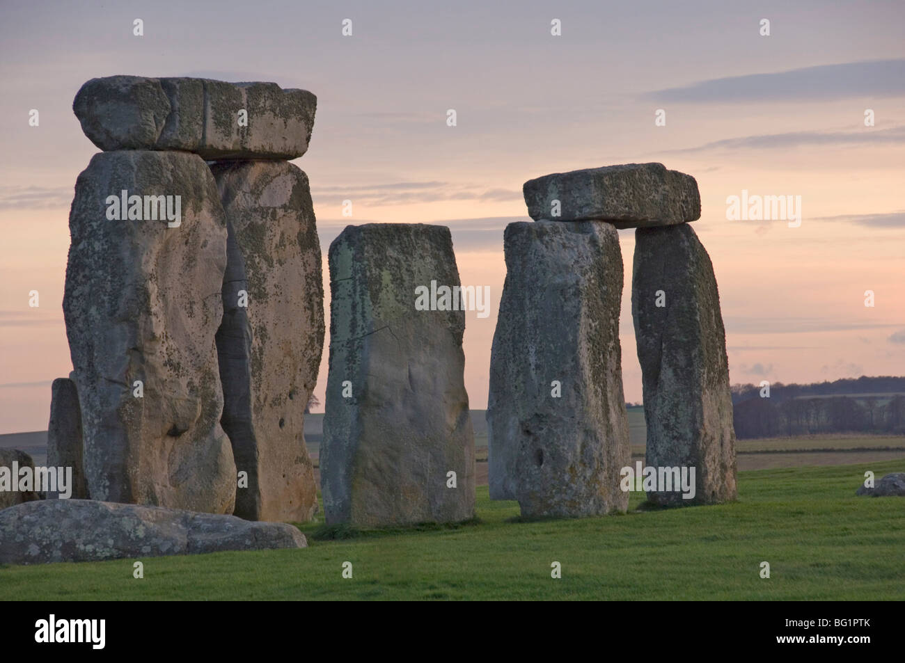 Stonehenge, UNESCO-Weltkulturerbe, Wiltshire, England, Vereinigtes Königreich, Europa Stockfoto