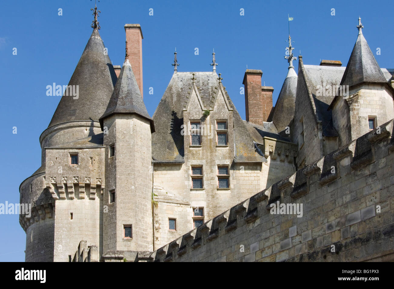 Schloss wickelten, Indre le Loire, Frankreich, Europa Stockfoto