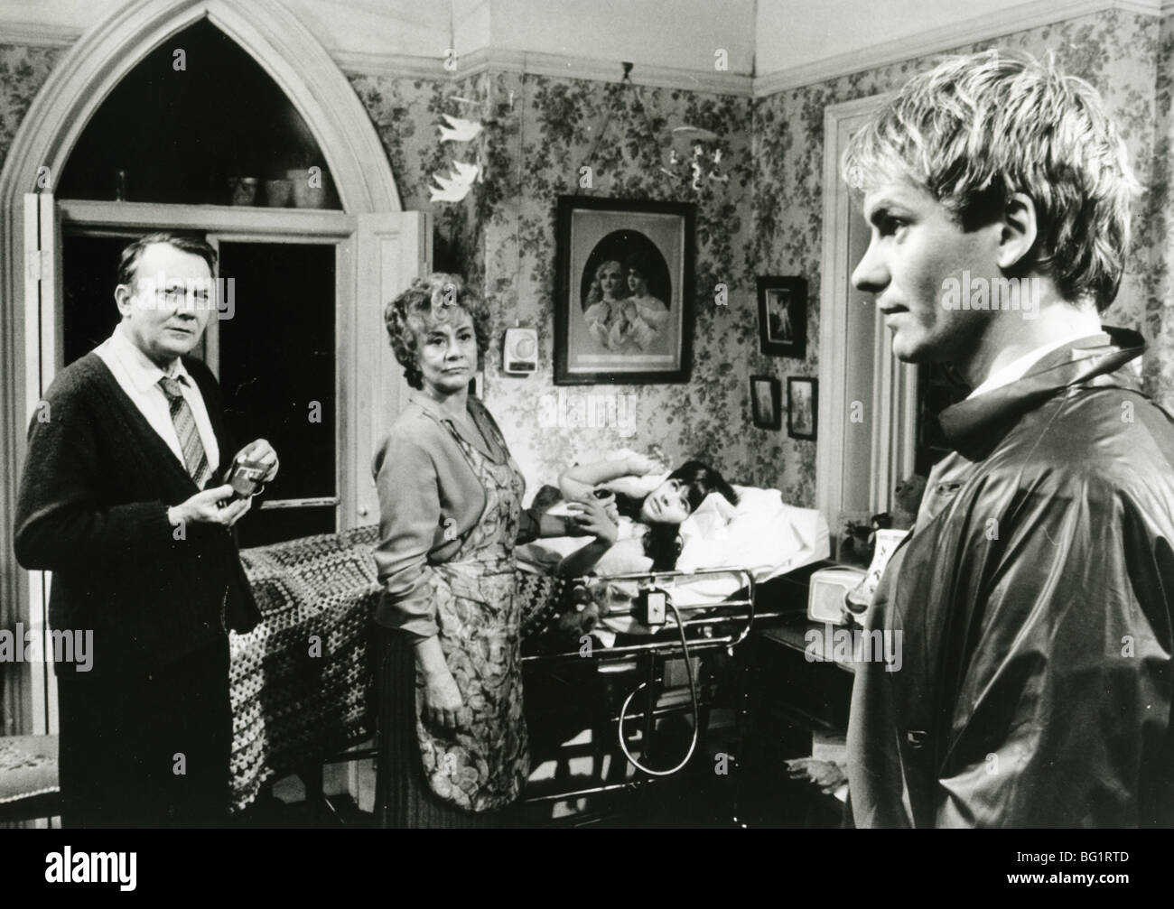 Schwefel und Sirup - 1962 Namara Film mit linken Denholm Elliott, Joan Plowright und Sting Stockfoto