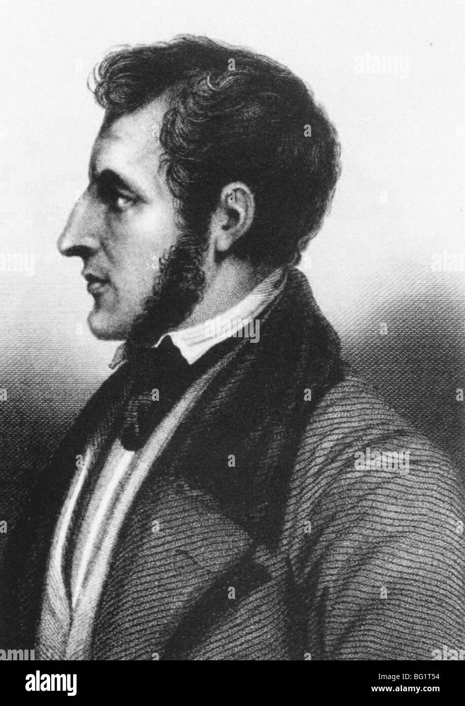 ALESSANDRO MANZONI italienische Schriftsteller 1785-1873 Stockfoto