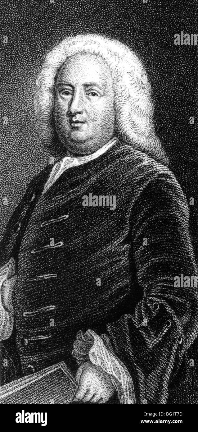 SAMUEL RICHARDSON, englischer Schriftsteller und Romancier 1689-1761 Stockfoto