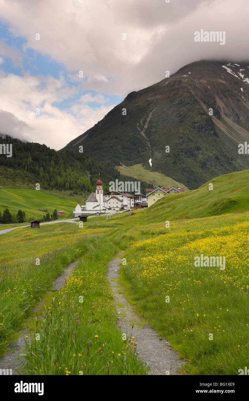 Vent, Venter Tal, Ötztal-Tal, Tirol, Österreich, Europa Stockfoto