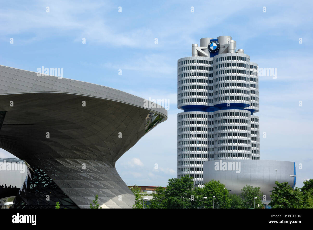 BMW Welt und zentrale, München (München), Bayern, Deutschland, Europa Stockfoto