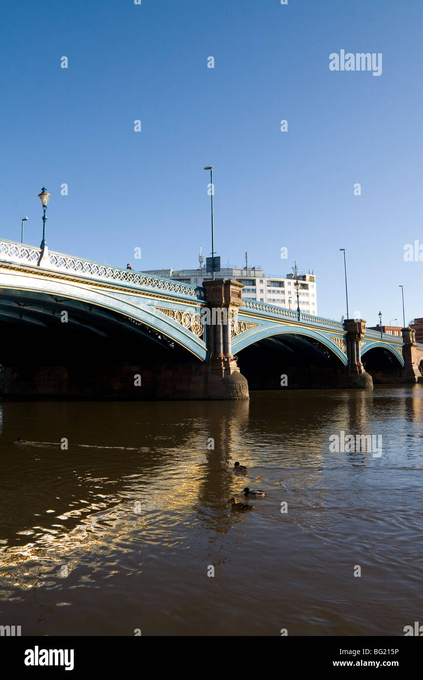 Trent Brücke in Nottingham, England, Vereinigtes Königreich Stockfoto