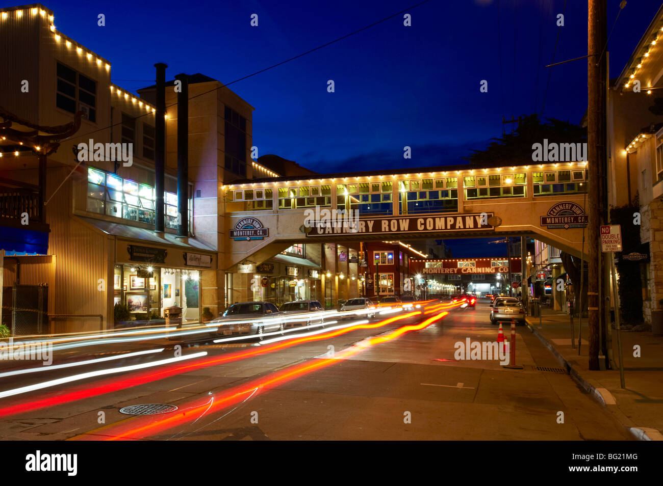 Cannery Row Monterey Kalifornien USA Stockfoto