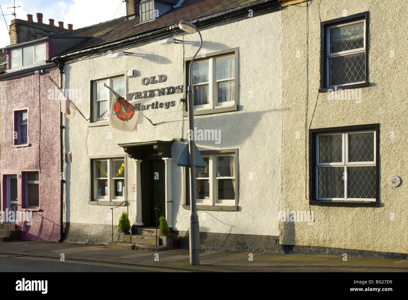 Die alten Freunde Pub, Soutergate, Ulverston, Cumbria, England UK Stockfoto