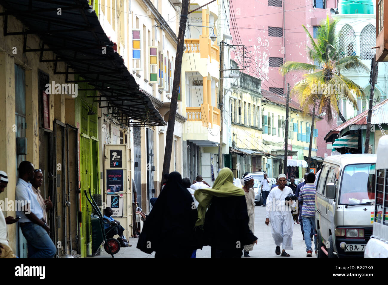 Mombasa, Kenia Stockfoto