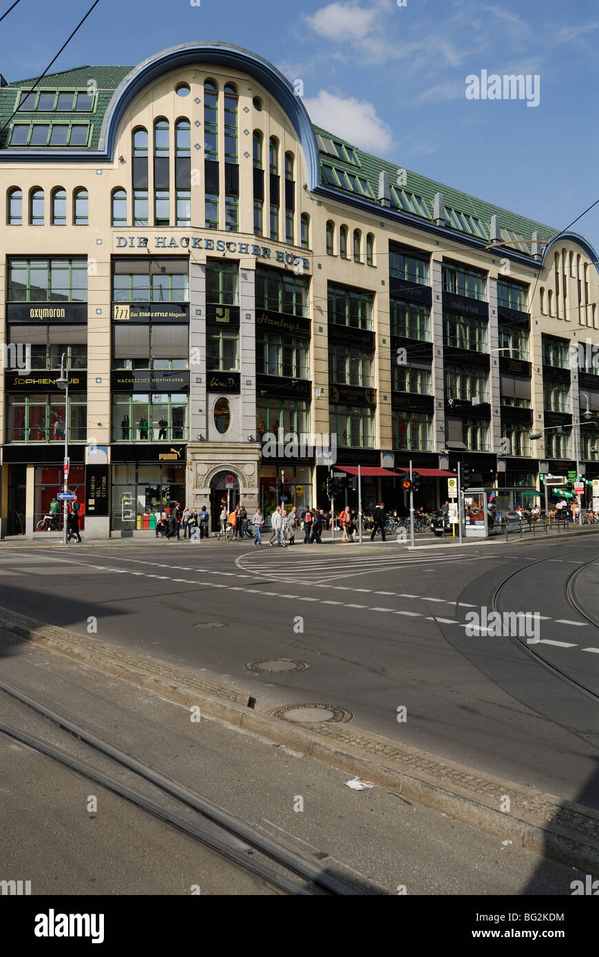 Berlin. Deutschland. Hackeschen Höfen Stockfoto