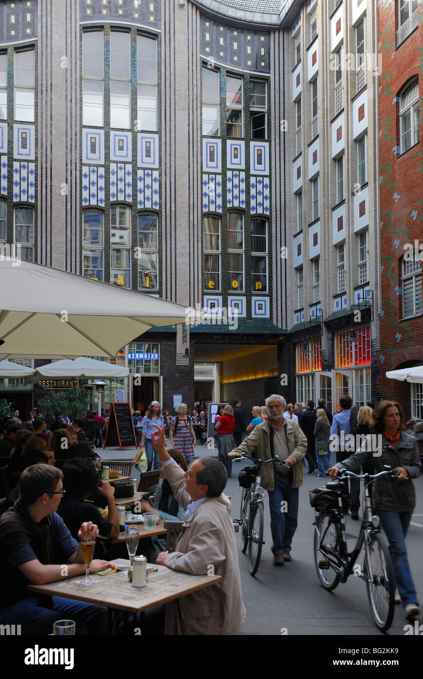 Berlin. Deutschland. Hackeschen Höfen. Stockfoto