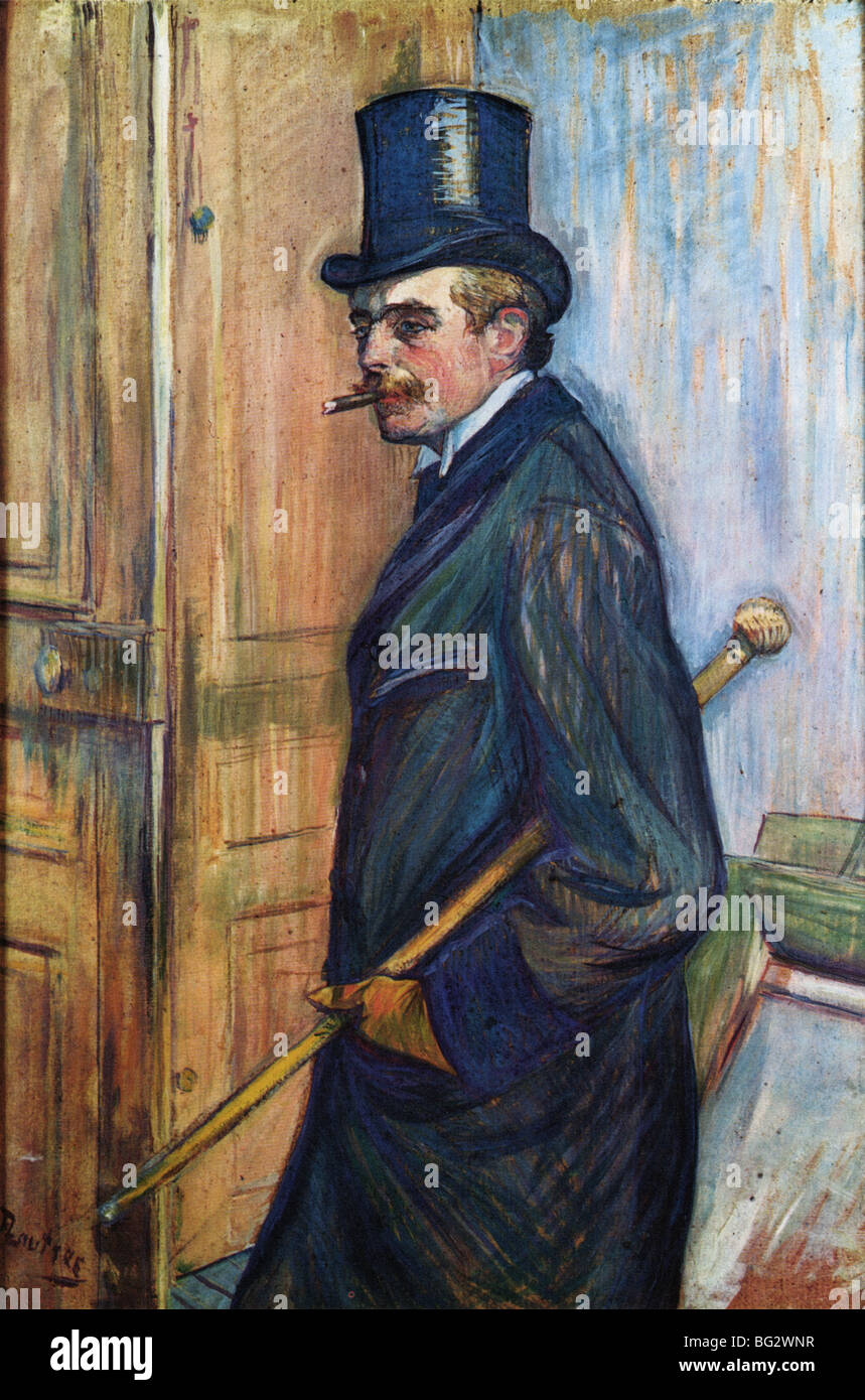 Henri de Toulouse-Lautrec Monsieur Louis Pascal 1891 XIX Jahrhundert Albi - Musée Toulouse-Lautrec Stockfoto