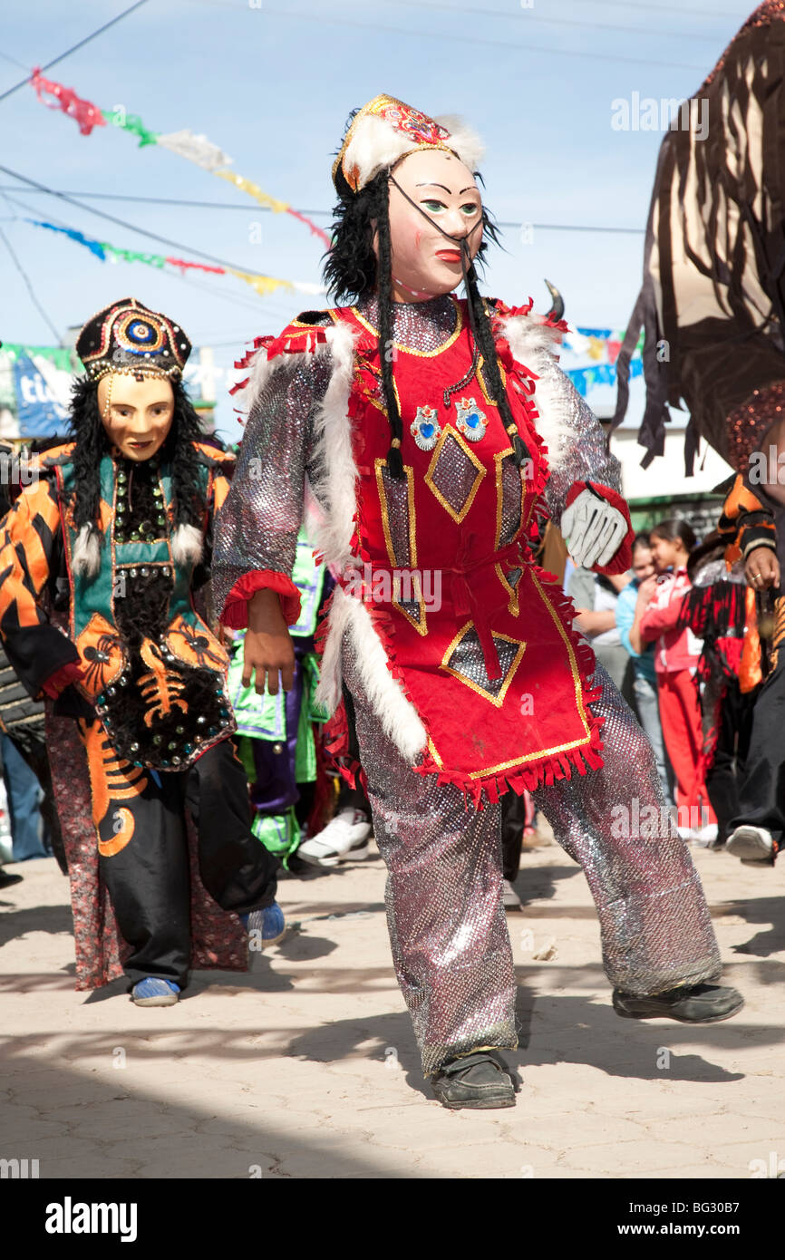 Todos Santos Festival, Todos Santos Cuchumatan Guatemala Stockfoto