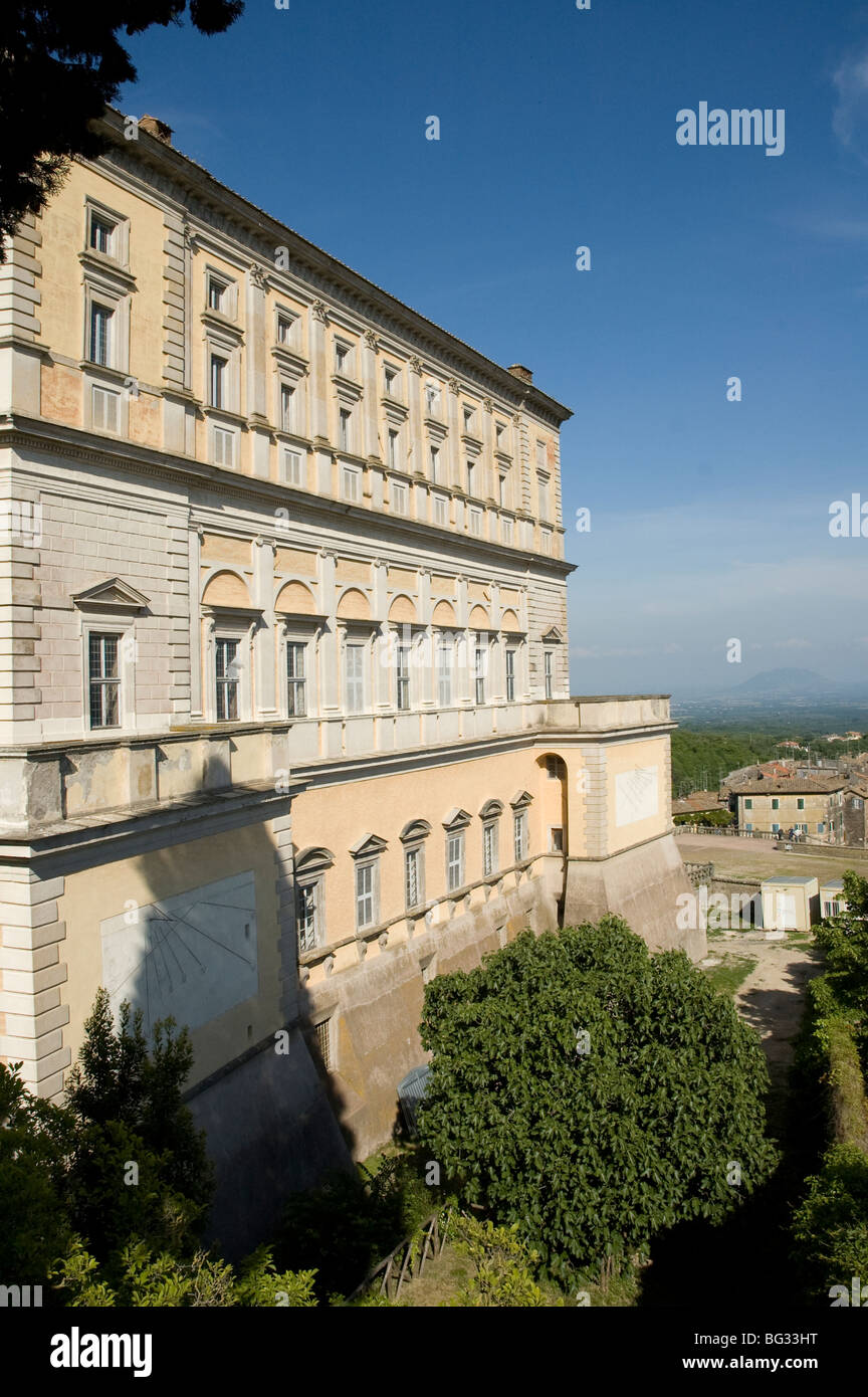 Renaissanceschloss Villa Farnese in Caprarola in der Nähe von Viterbo in der Region Latium Stockfoto Renaissanceschloss Villa Farnese in Caprarola in der Nähe von Viterbo in der Region Latium Stockfoto