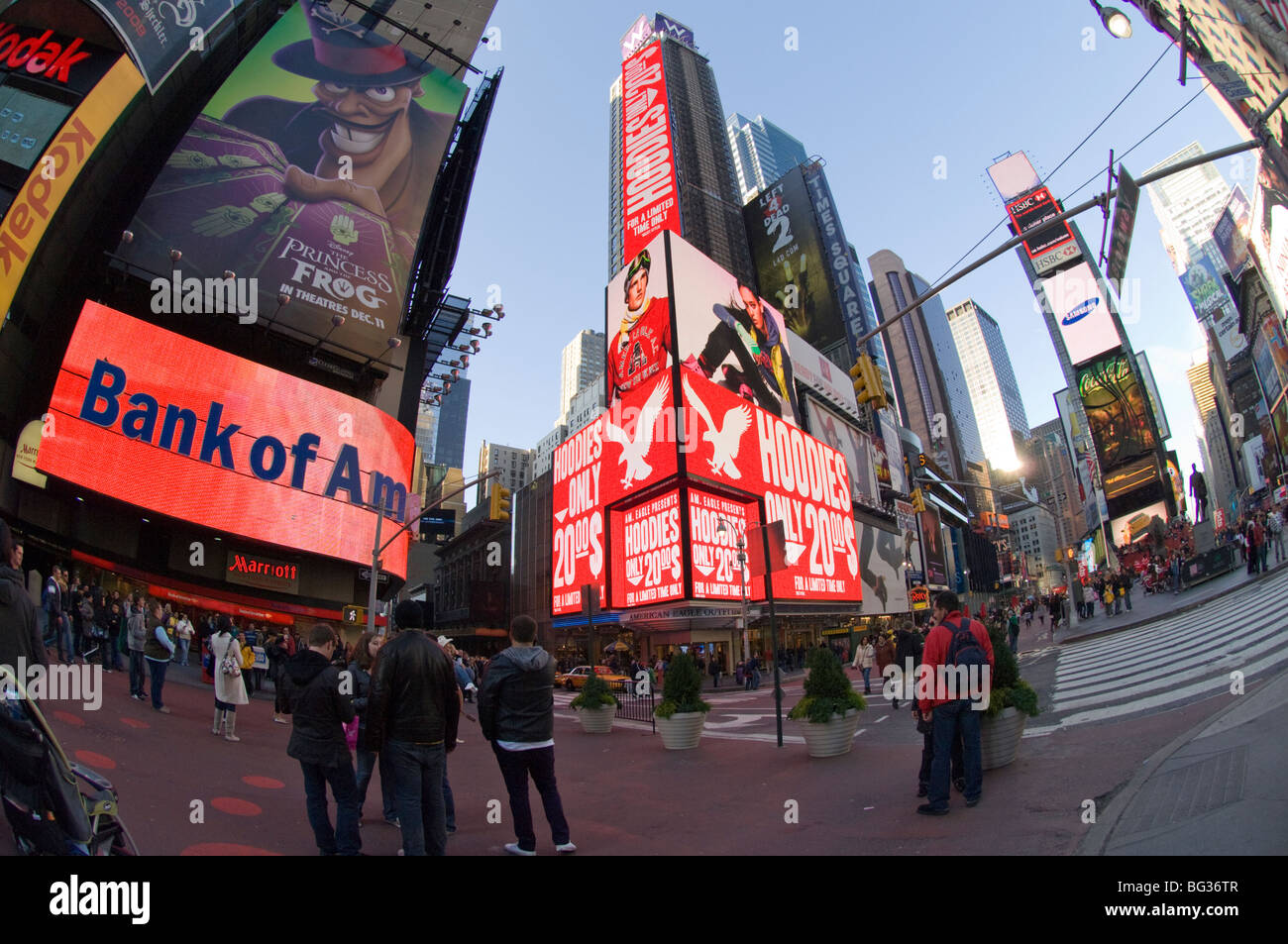 American Eagle Outfitters Einzelhandel Flagshipstore, Center, im Herzen des Times Square in New York Stockfoto