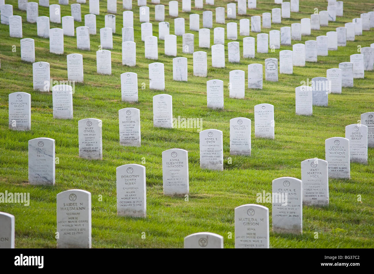 Nationalfriedhof Arlington, Washington DC, USA Stockfoto