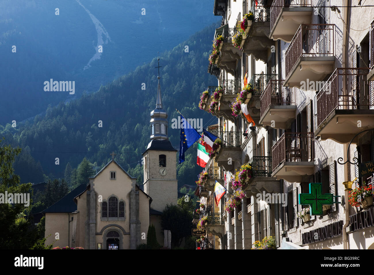Chamonix, Haute Savoie, Frankreich, Europa Stockfoto