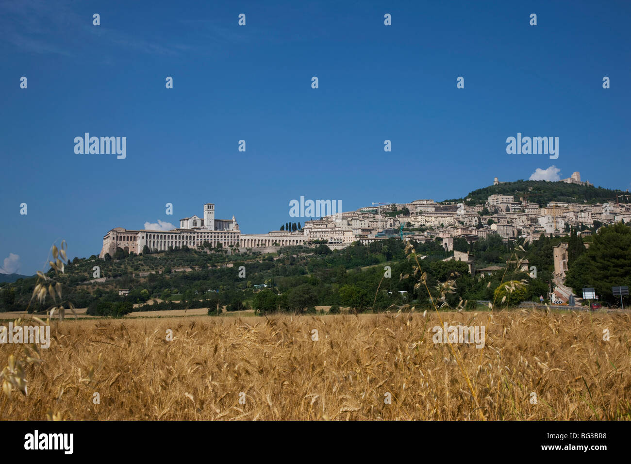 Assisi, Umbrien, Italien, Europa Stockfoto