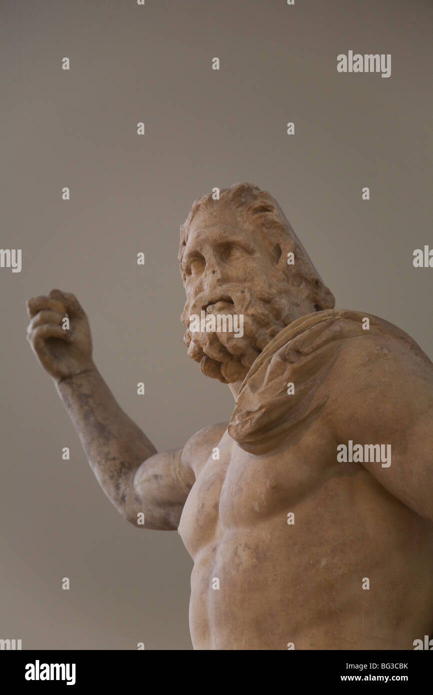 Poseidon griechische statue Fotos und Bildmaterial in hoher Auflösung