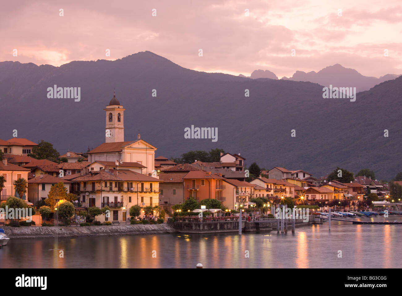 Ferriolo di Baveno, Lago Maggiore, Piemont, Italien, Europa Stockfoto