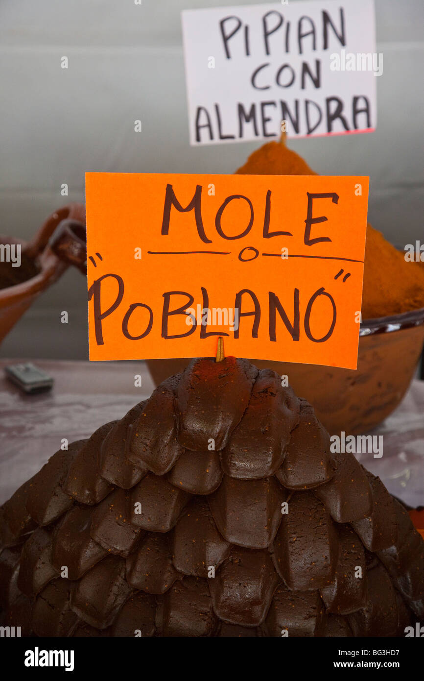 Mole Poblano in Mexiko-Stadt Stockfoto