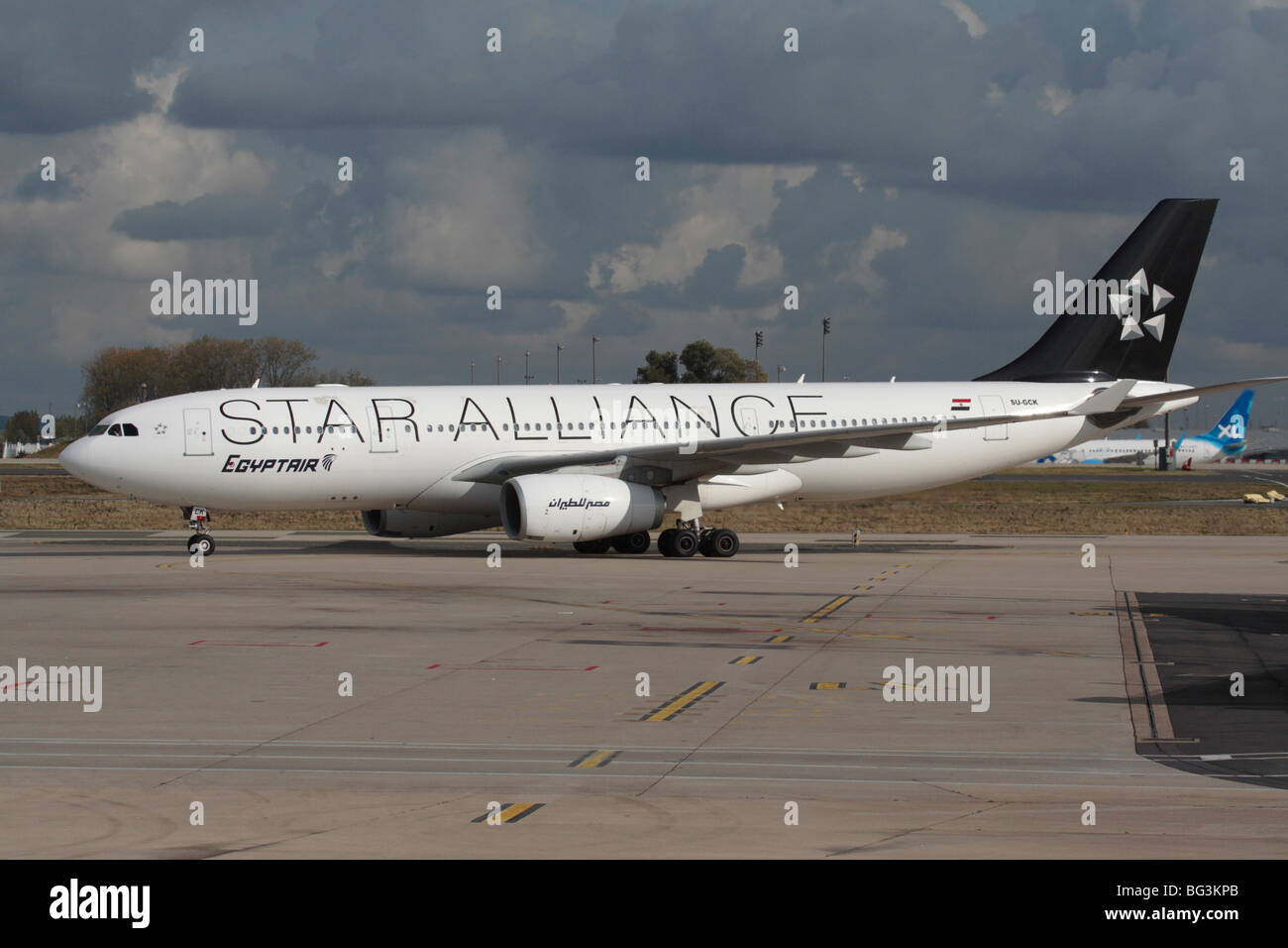 Star Alliance Airbus A330 Stockfotos Star Alliance Airbus